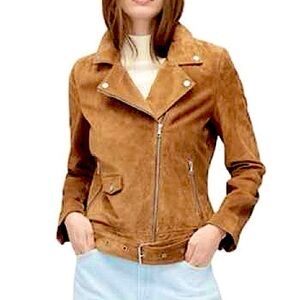 Olivaceous Suede Jacket